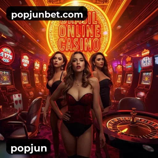 Cassino ao vivo popjun com dealers brasileiros e streaming 4K